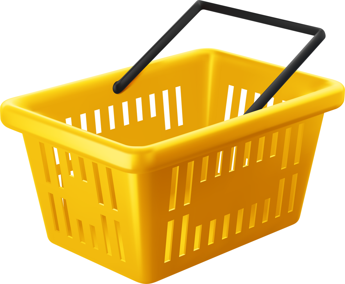 3d Shopping Basket